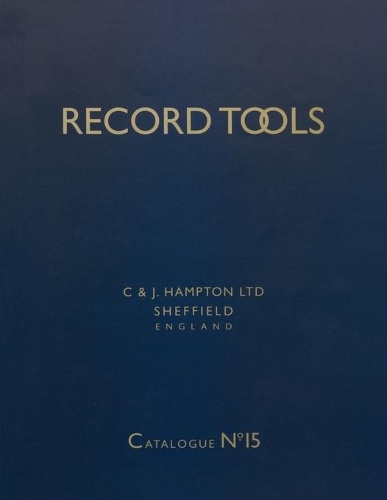 Record Tools: No. 15: Reprint of Catalogue No.15 of 1938. With a Guide for Plane Collectors
Record Tools: No. 15: Reprint of Catalogue No.15 of 1938. With a Guide for Plane Collectors