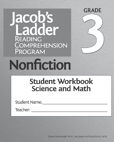 Jacob's Ladder Reading Comprehension Program: Nonfiction Grade 3, Student Workbooks, Science and Math (Set of 5)
Jacob's Ladder Reading Comprehension Program: Nonfiction Grade 3, Student Workbooks, Science and Math (Set of 5)