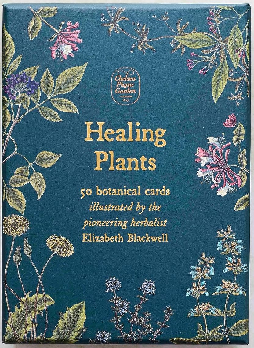 Healing Plants: 50 botanical cards illustrated by the pioneering herbalist Elizabeth Blackwell
Healing Plants: 50 botanical cards illustrated by the pioneering herbalist Elizabeth Blackwell