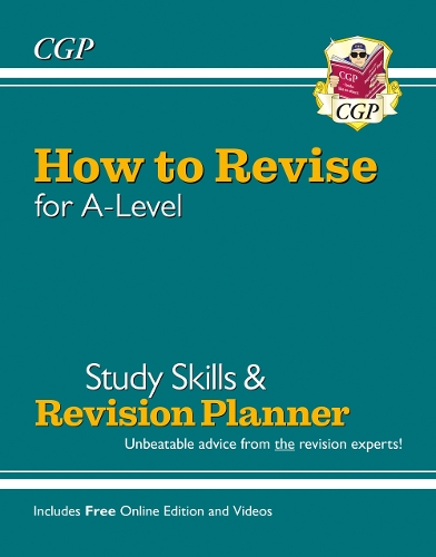 New How to Revise for A-Level: Study Skills & Planner - from CGP, the Revision Experts (inc Videos)
New How to Revise for A-Level: Study Skills & Planner - from CGP, the Revision Experts (inc Videos)