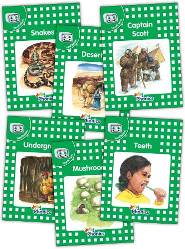 Jolly Phonics Readers, Nonfiction, Level 3: in Precursive Letters (British English edition)
Jolly Phonics Readers, Nonfiction, Level 3: in Precursive Letters (British English edition)