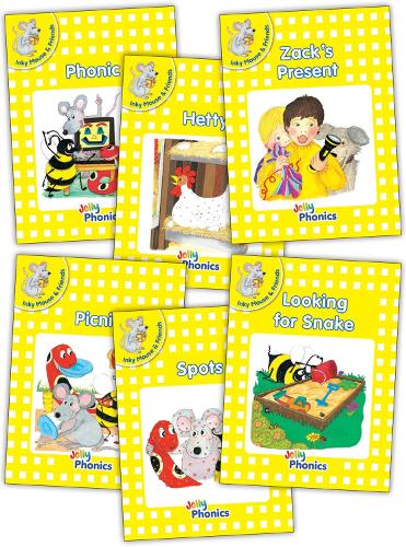 Jolly Phonics Readers, Inky & Friends, Level 2: in Precursive Letters (British English edition)
Jolly Phonics Readers, Inky & Friends, Level 2: in Precursive Letters (British English edition)