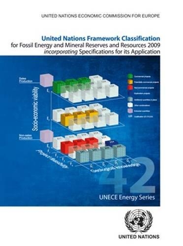 United Nations framework classification for fossil energy and mineral reserves and resources 2009 incorporating specifications for its application
United Nations framework classification for fossil energy and mineral reserves and resources 2009 incorporating specifications for its application
