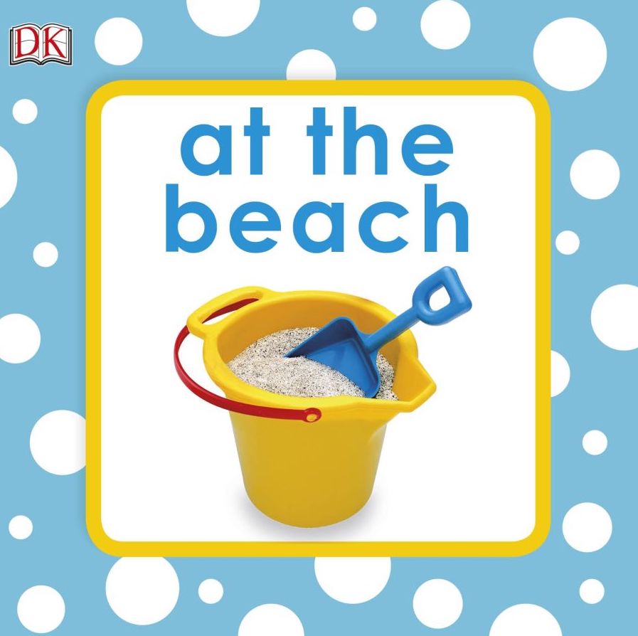 

Squeaky Baby Bath Book. At The Beach