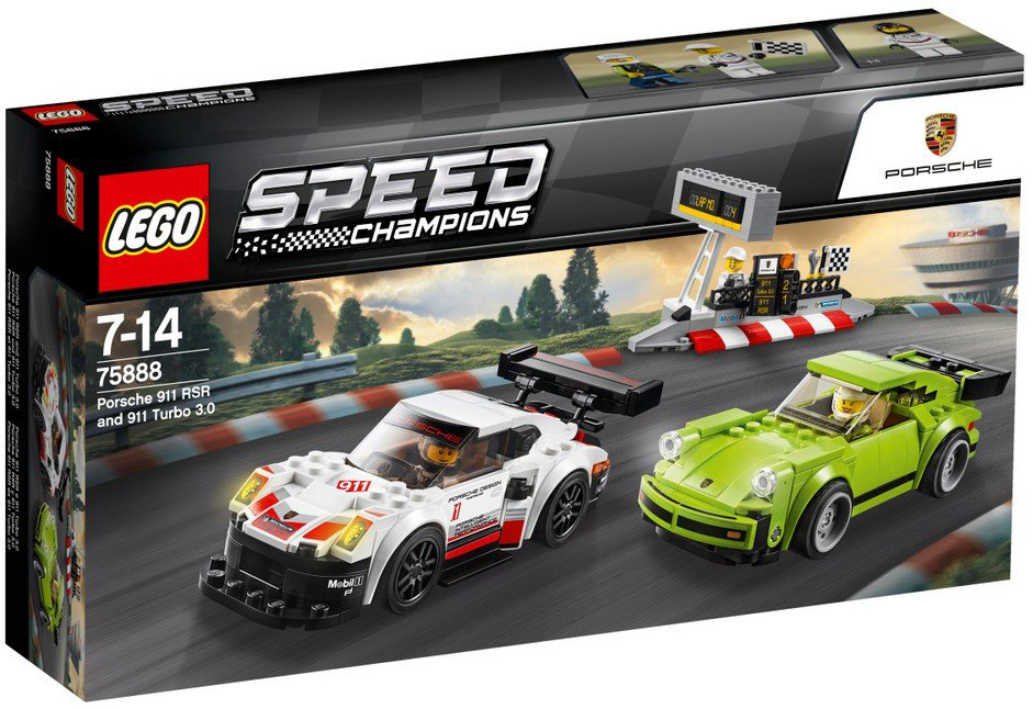 【EIDOLON】EM288B Porsche 911 ターボ RSR #21 Конструктор LEGO Speed Champions Porsche 911 RSR и 911 Turbo 3.0