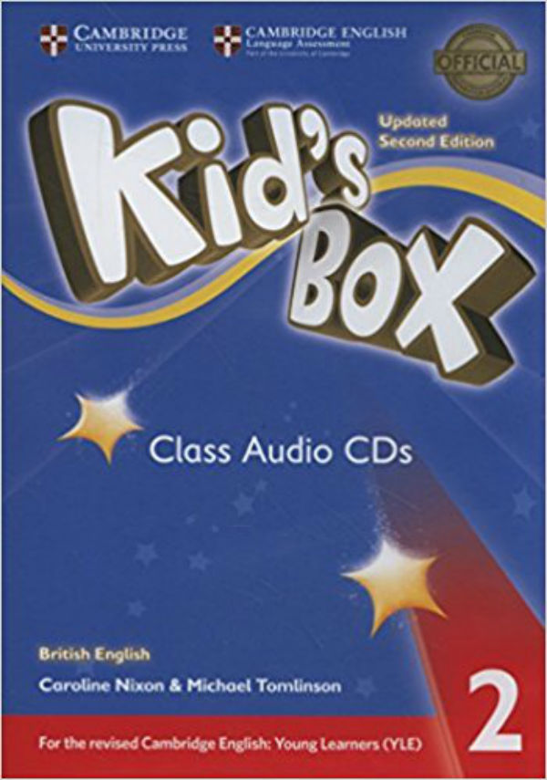 

Kid's Box Level 2 Class Audio CDs (4) British English
