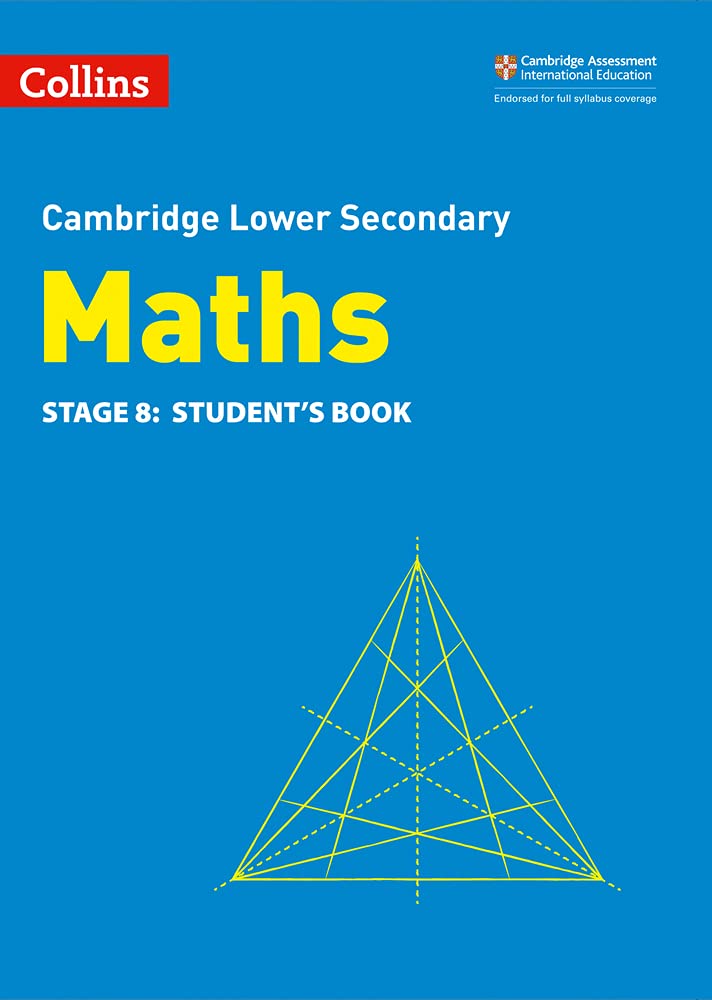 

Lower Secondary Maths Student's Book: Stage 8