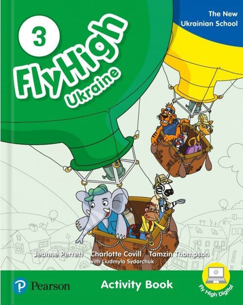Foster Huntington 書籍セット 3冊 Книга «Fly High Ukraine 3. Activity Book » – Тамзін Томпсон