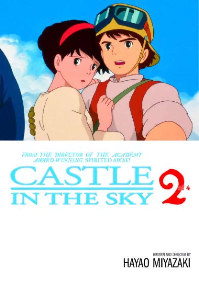 

Castle in the Sky Film Comic. Volume 2