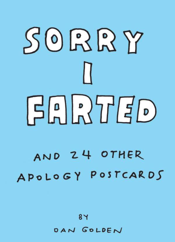 

I'm Sorry I Farted Postcard Book