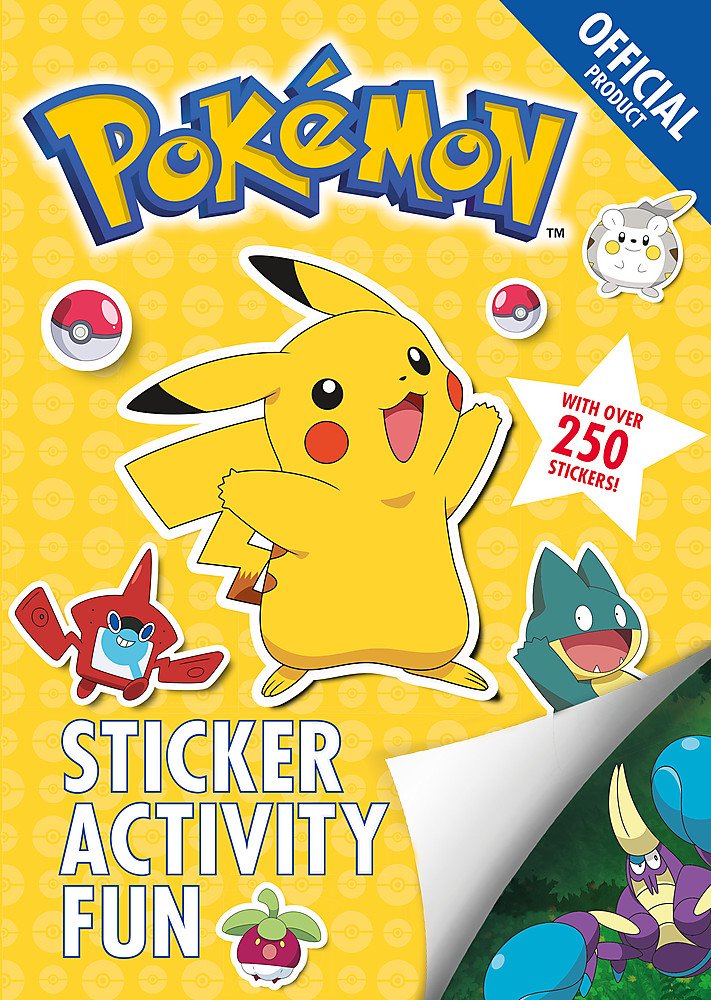 [object Object] «The Official Pokemon Sticker Activity Fun» - фото №1