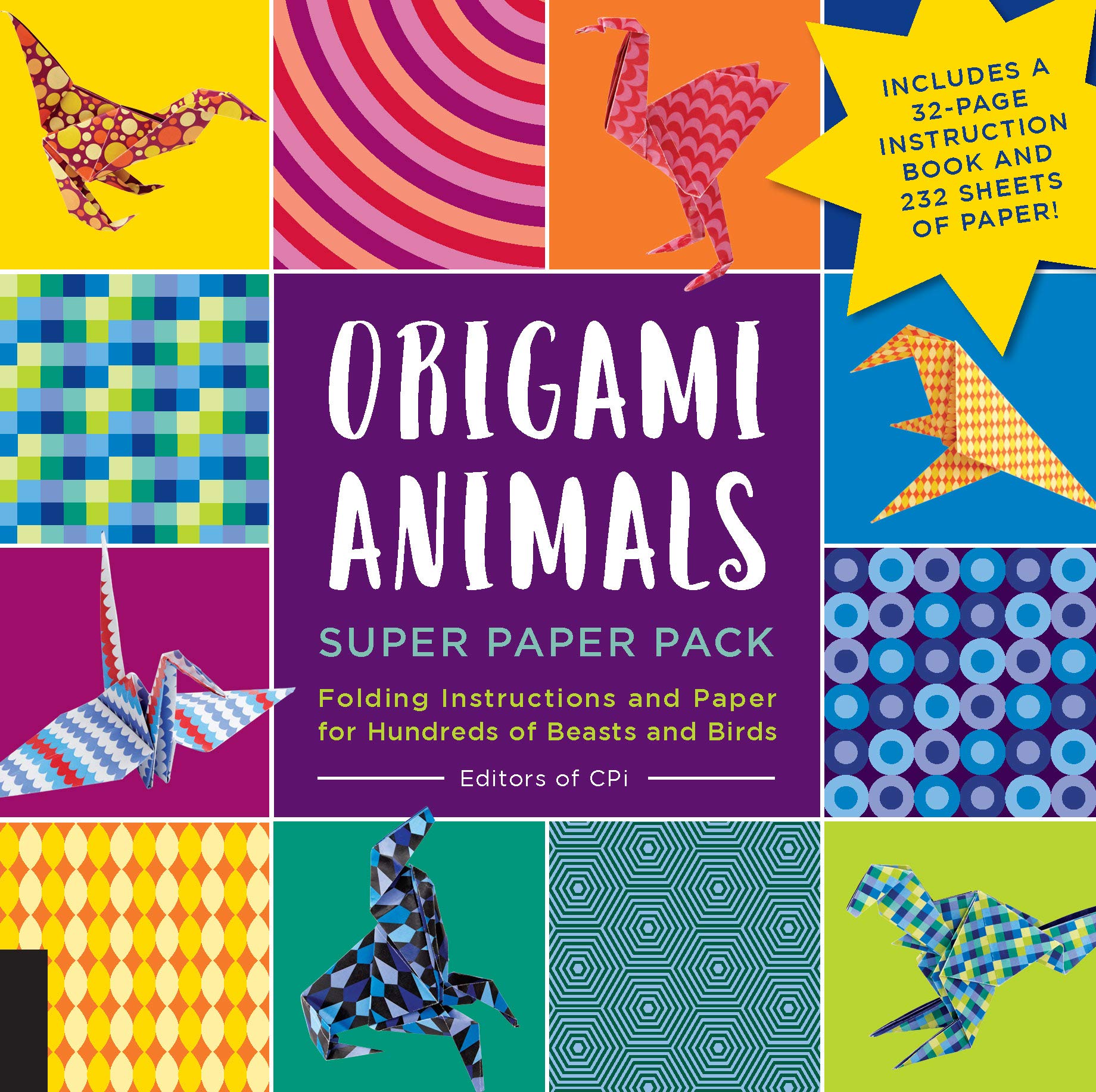 [object Object] «Origami Animals Super Paper Pack» - фото №1