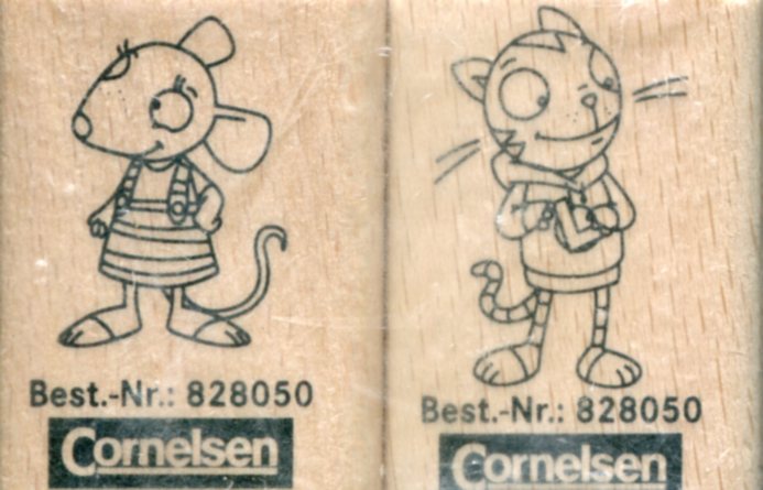 

der die das - Erstlesen 1/2 Schuljahr. Stempel 2 Motive im Paket