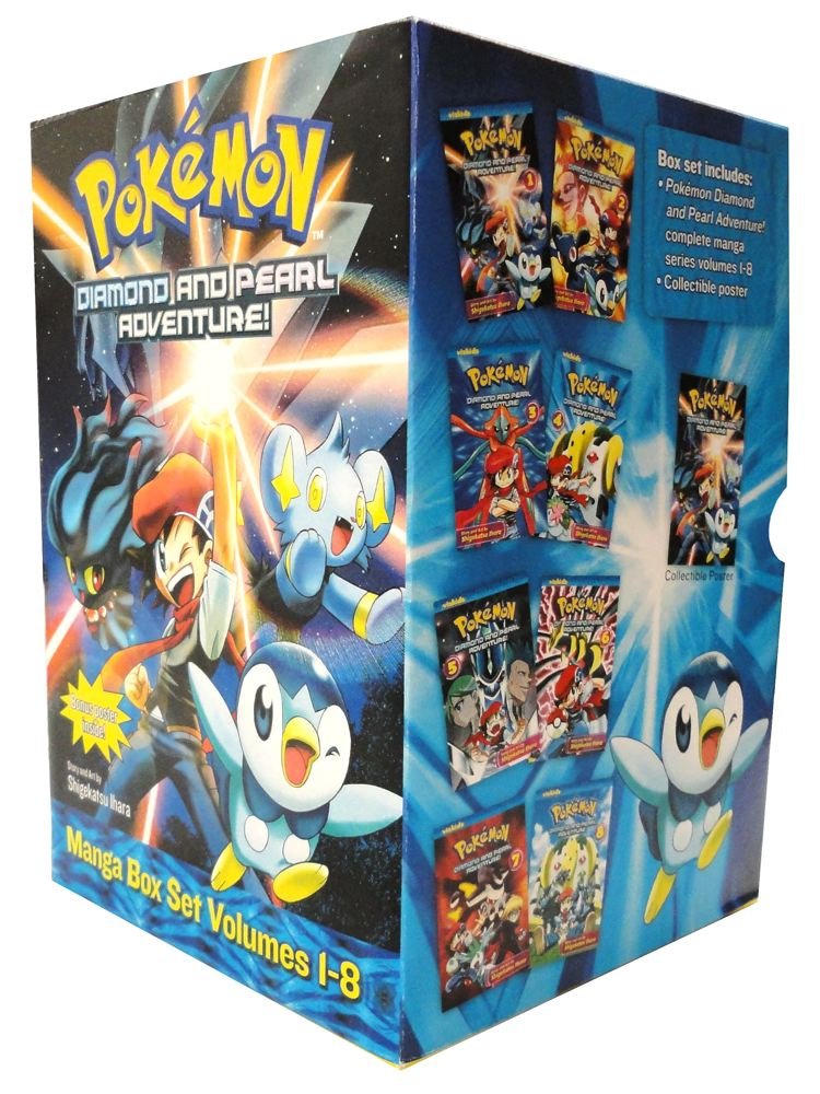Книга «Pokemon. Diamond and Pearl Adventure! Box Set» – Сигекацу