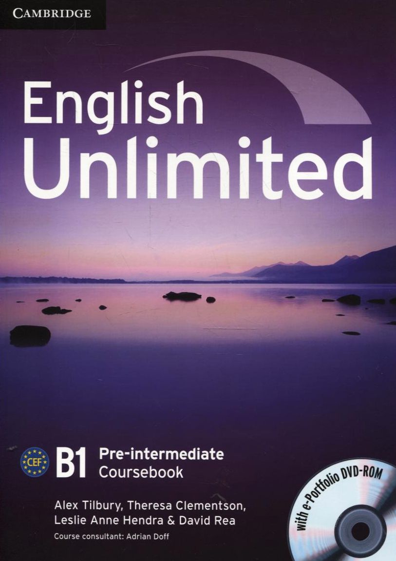 

English Unlimited Pre-intermediate Coursebook (With e-Portfolio DVD-Rom)