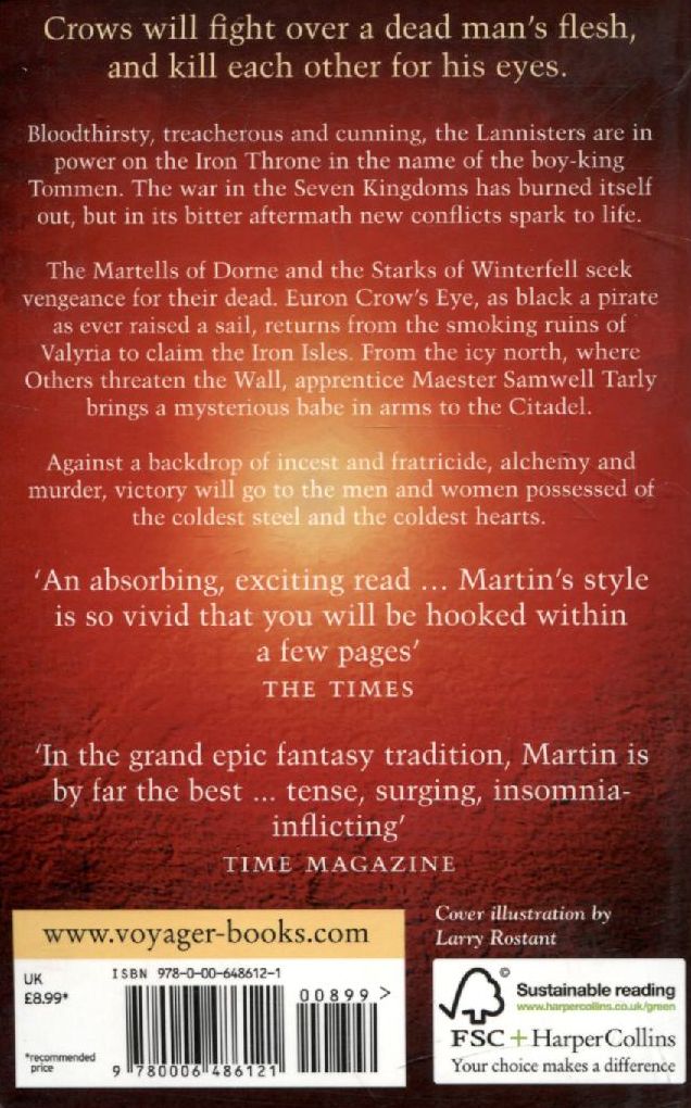 A Song of Ice and Fire. Book 4. A Feast for Crows — фото 2