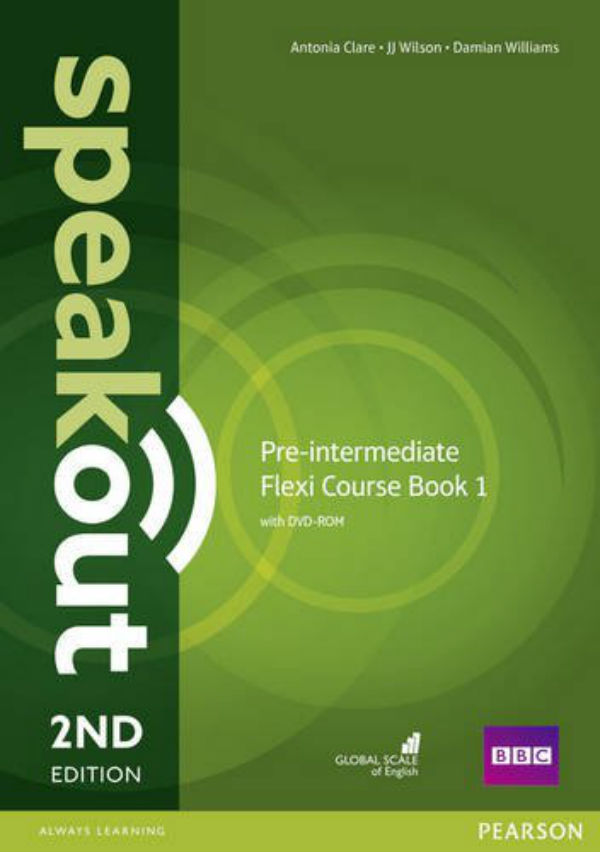 

Speak Out 2nd Pre-Intermediate Split book 1 SB with DVD + key