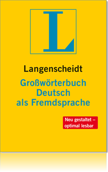 Книга «Langenscheidt Grossworterbuch Deutsch als Fremdsprache (+