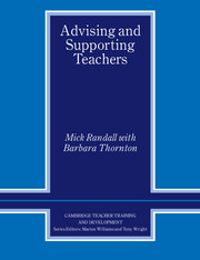 

Advising and Supporting Teachers
