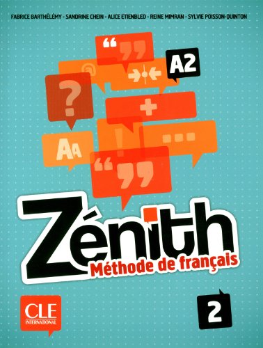 

Zenith 2 A2. Methode de francais (+ DVD)