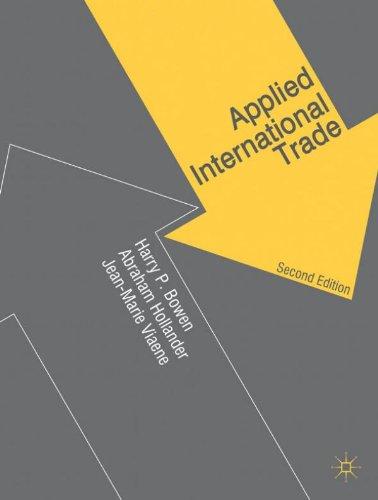 

Applied International Trade