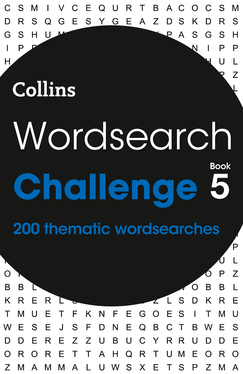 

Wordsearch Challenge Book 5: 200 Thematic Wordsearches