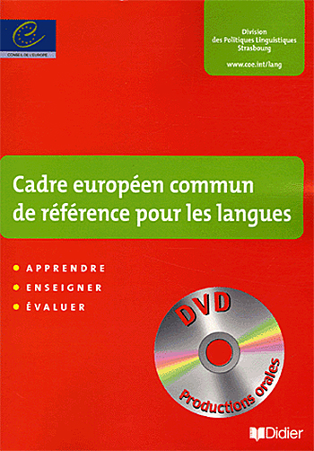 

Cadre europeen commun de reference pour les langues: Livre + DVD