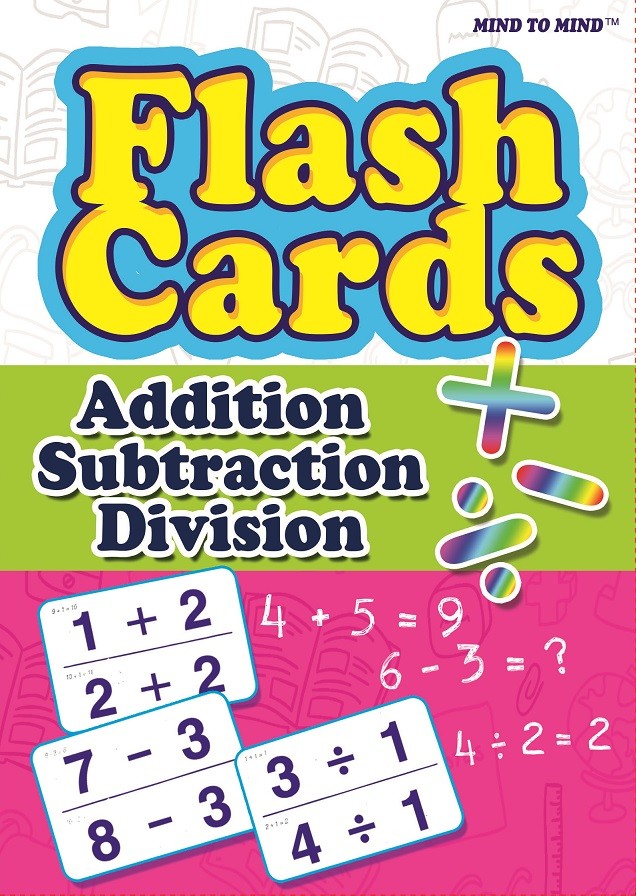 [object Object] «Medium Flash Cards Addition, Subtraction & Division» - фото №1