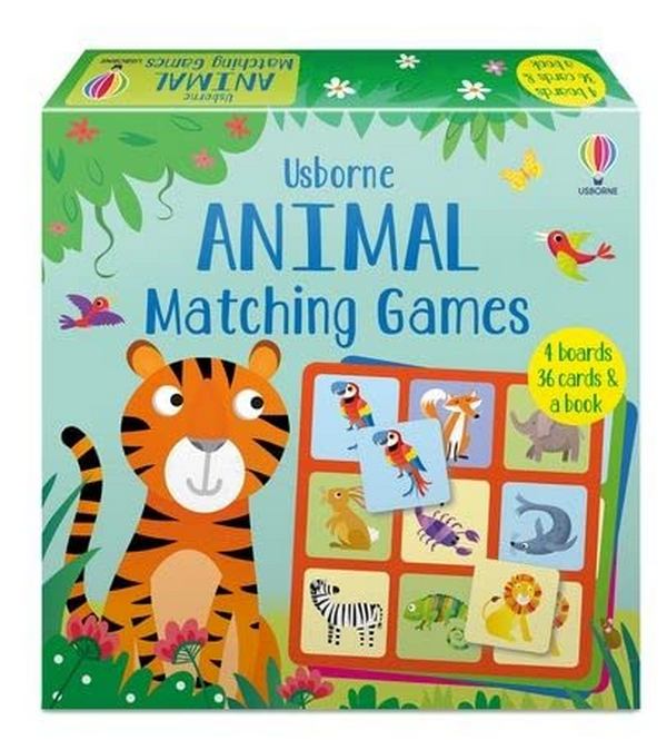 Бумажная книга «Animal Matching Games», автор Кейт Нолан - фото №1