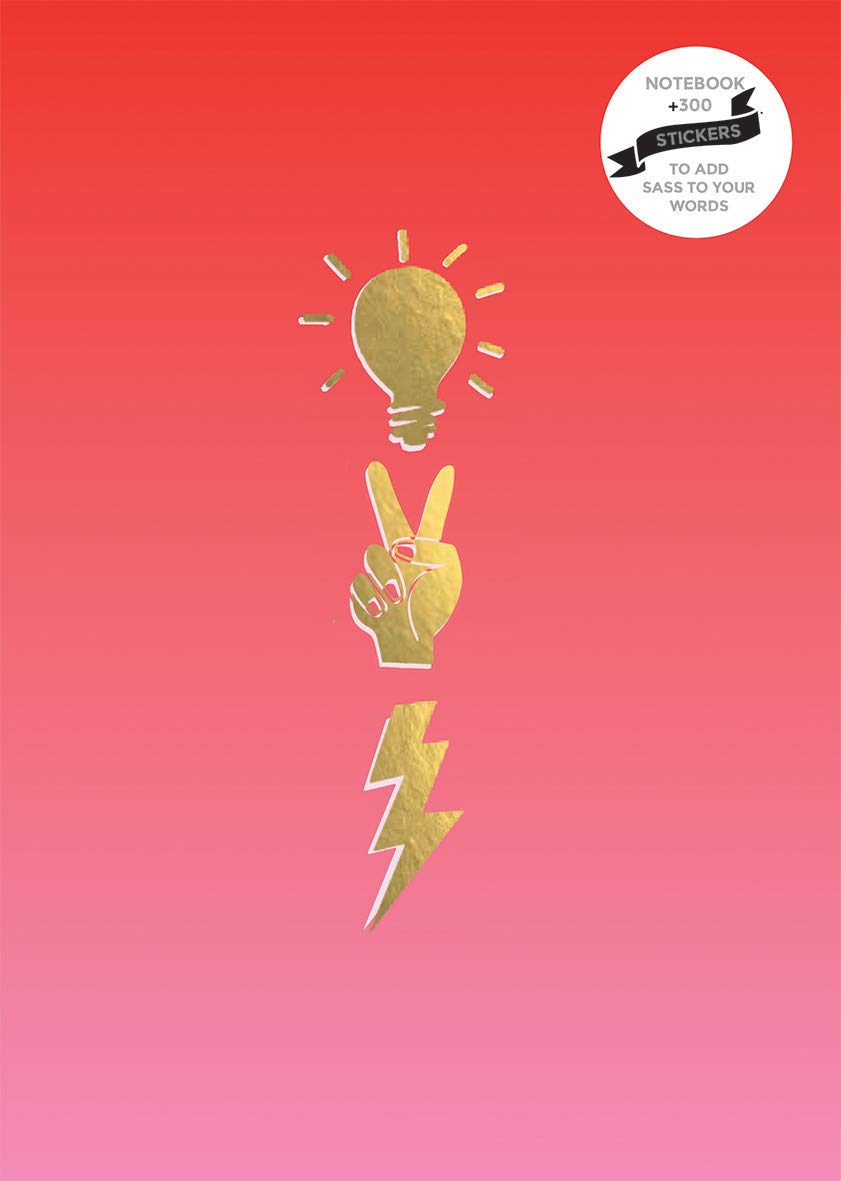 

Girl Power: Journal with 300 themed stickers to empower modern women