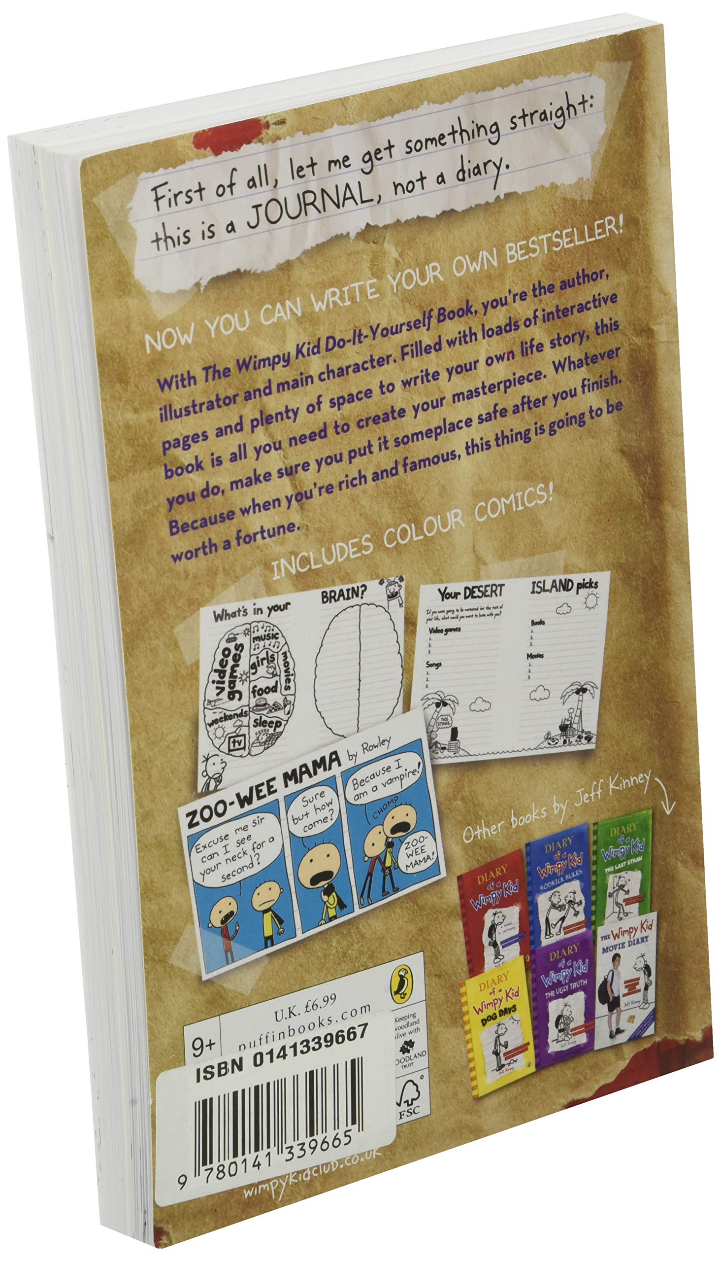 Diary of a Wimpy Kid. Do-It-Yourself Book — фото 3
