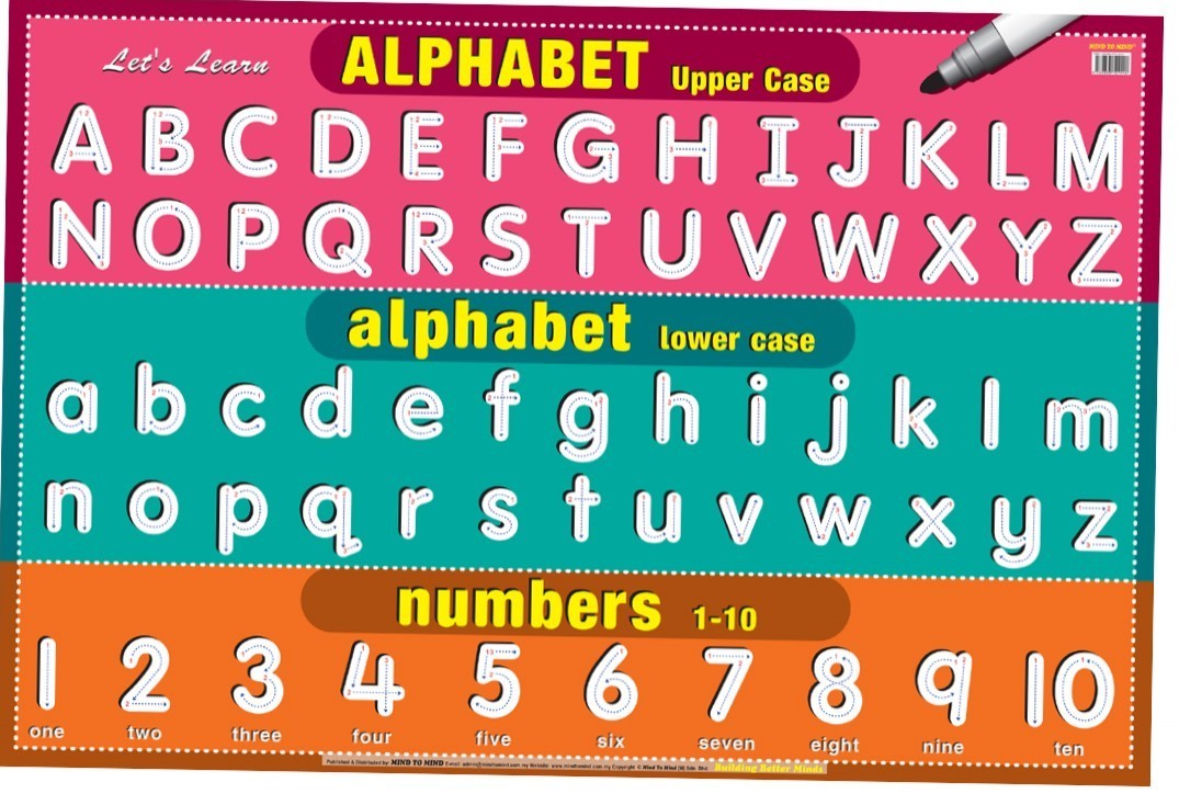 [object Object] «Education Charts. Let's Learn Alphabet» - фото №1