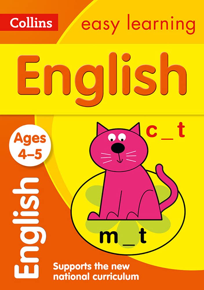

English Ages 3-5: Prepare for School with Easy Home Learning