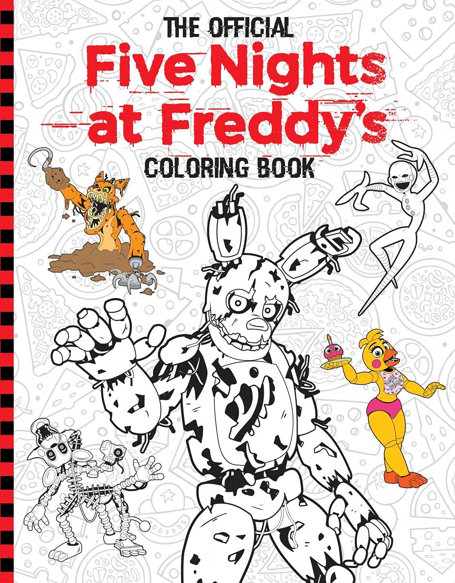 [object Object] «Five Nights at Freddy's. Official Coloring Book», автор Скотт Коутон - фото №1