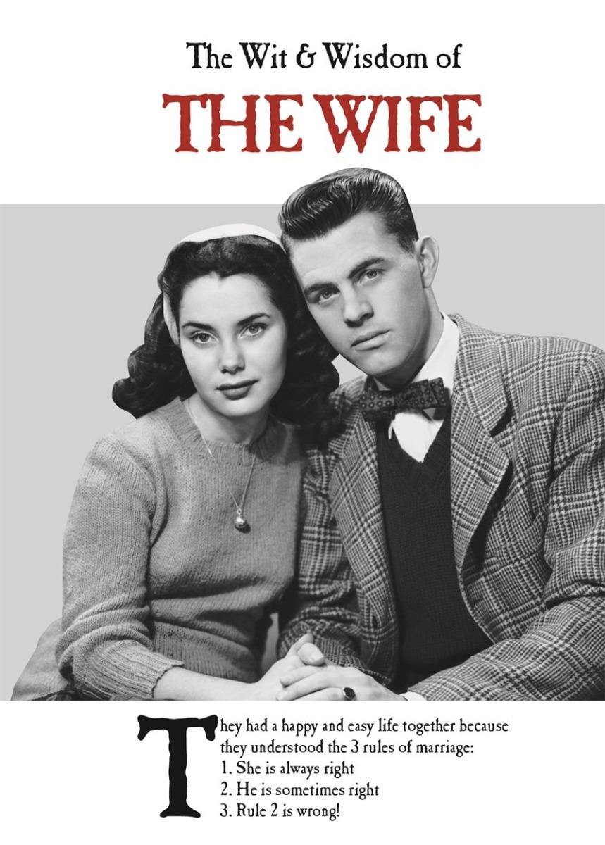 

The Wit and Wisdom of the Wife