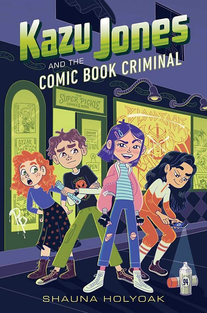 

Kazu Jones and the Comic Book Criminal