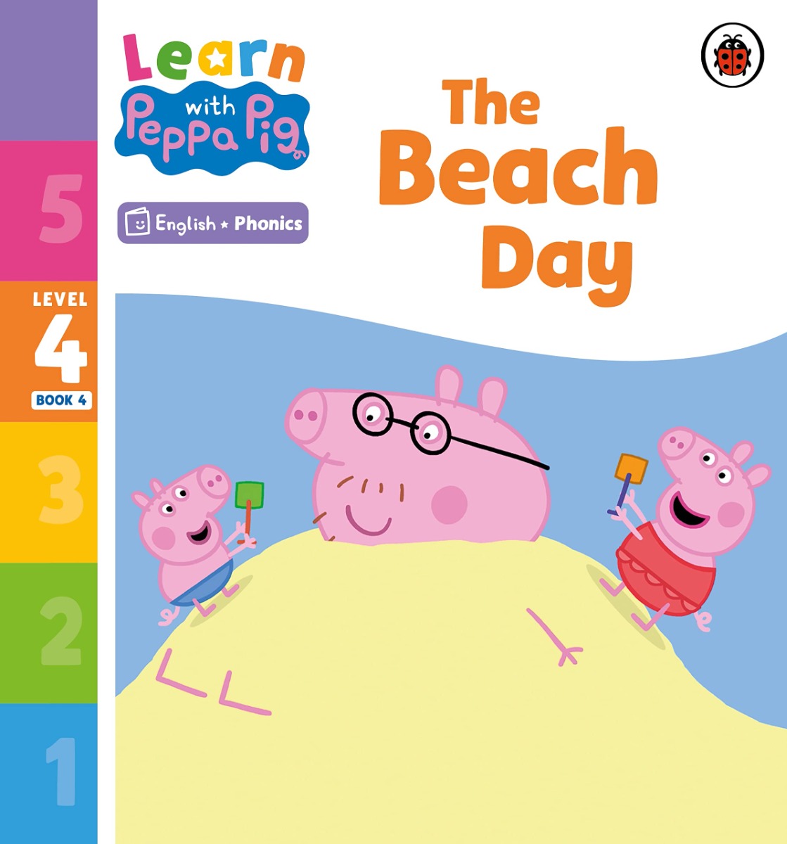 [object Object] «Learn with Peppa Phonics Level 4 Book 4. The Beach Day» - фото №1