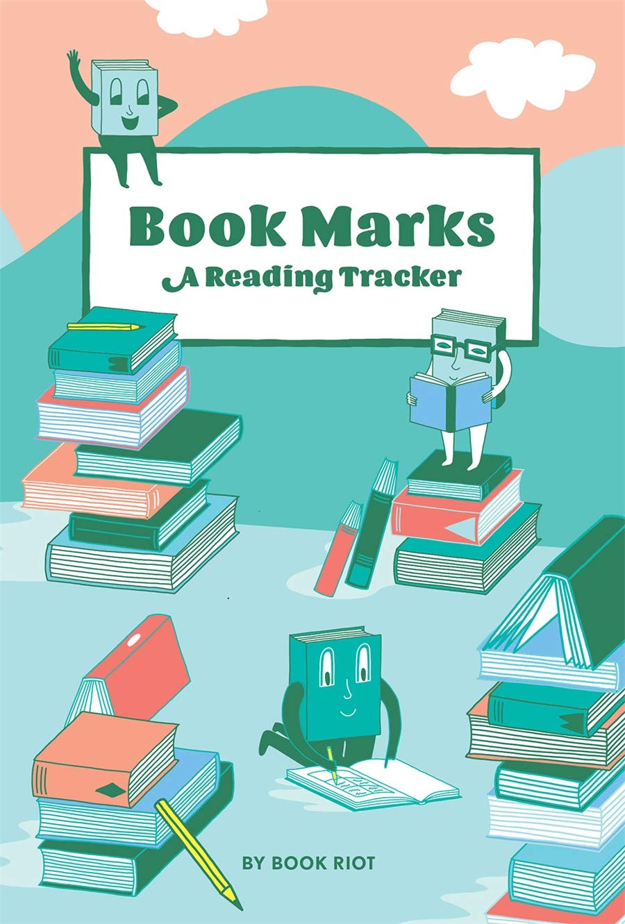 [object Object] «Book Marks (Guided Journal).  A Reading Tracker» - фото №1