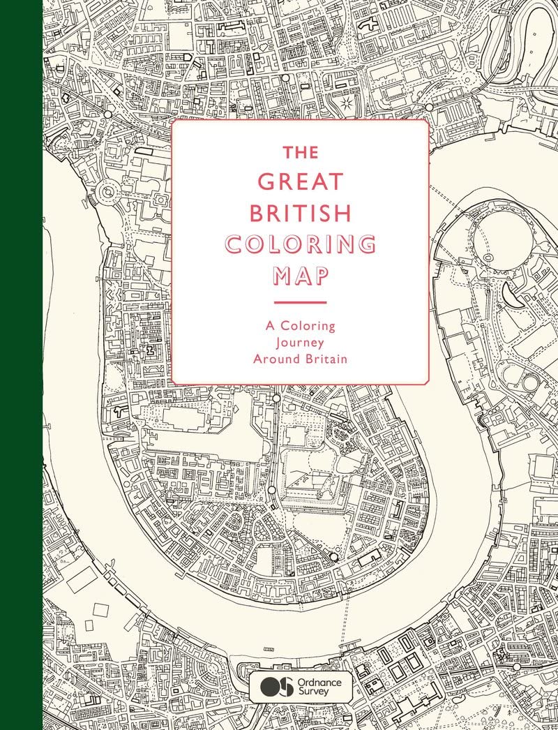 

The Great British Colouring Map. A Colouring Journey Around Britain