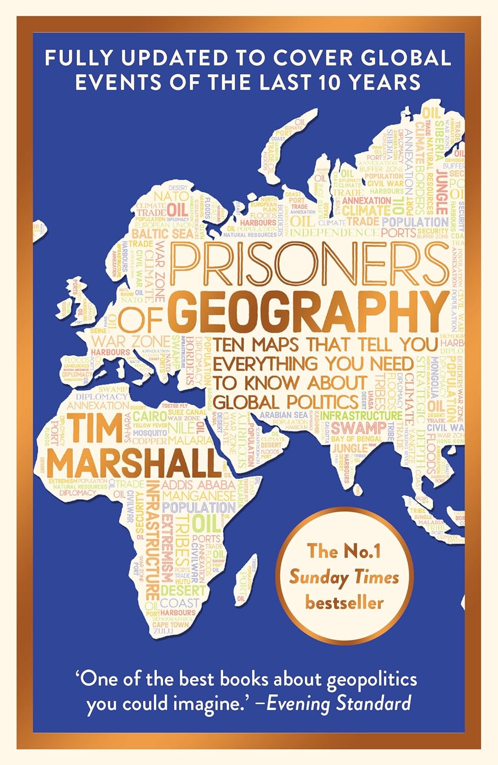 Книга «Prisoners of Geography» – Тім Маршалл, купити за ціною 831
