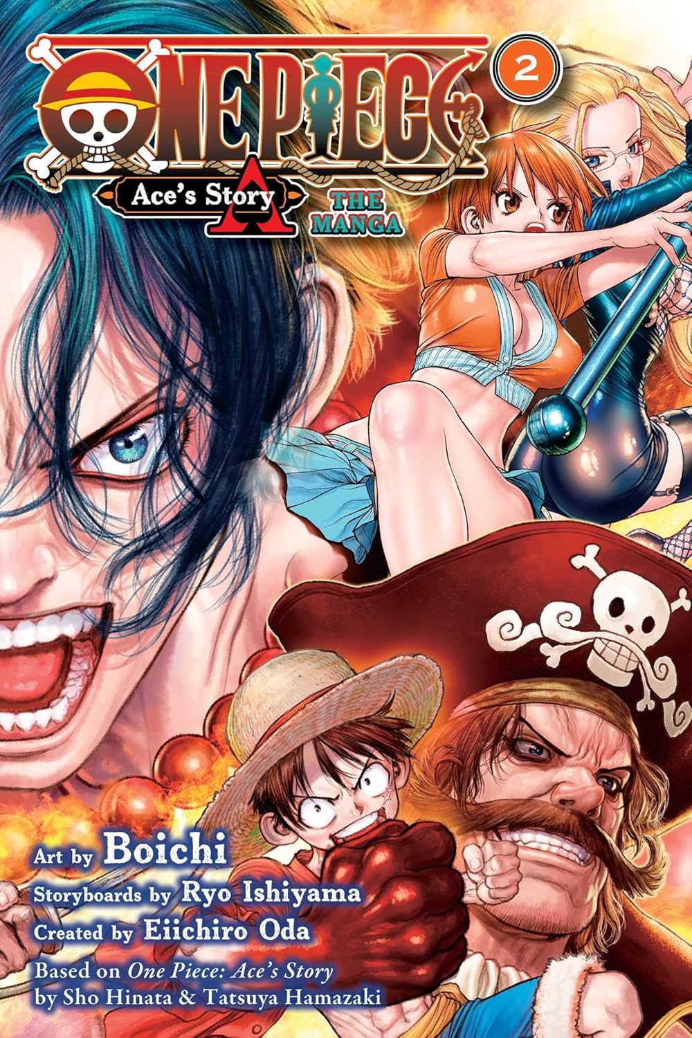 少年漫画 ONE PIECE 2 Книга «One Piece: Ace's Story—The Manga. Volume 2» – Шо Хината