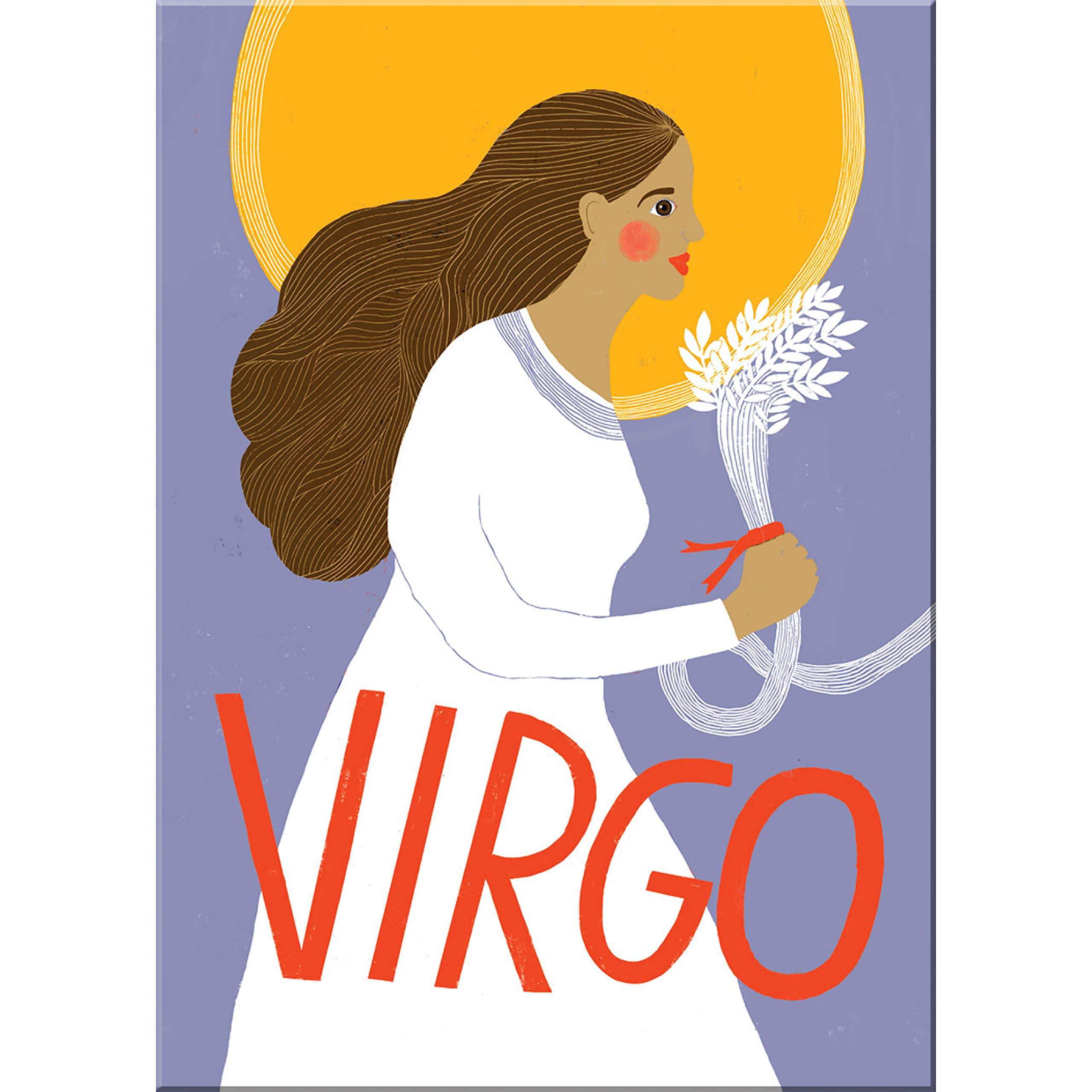 

Lisa Congdon for Emily McDowell & Friends Virgo Zodiac Magnet