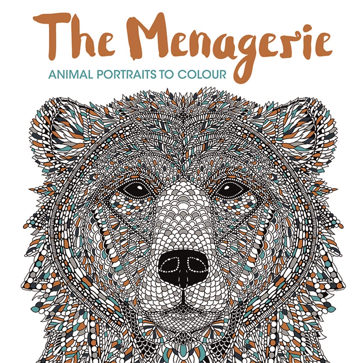 

The Menagerie. Animal Portraits to Colour