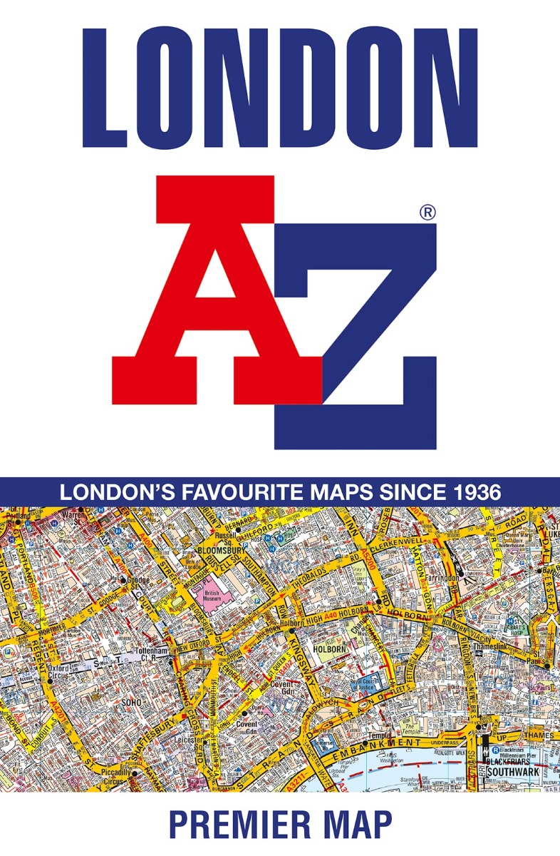 

London A-Z Premier Map