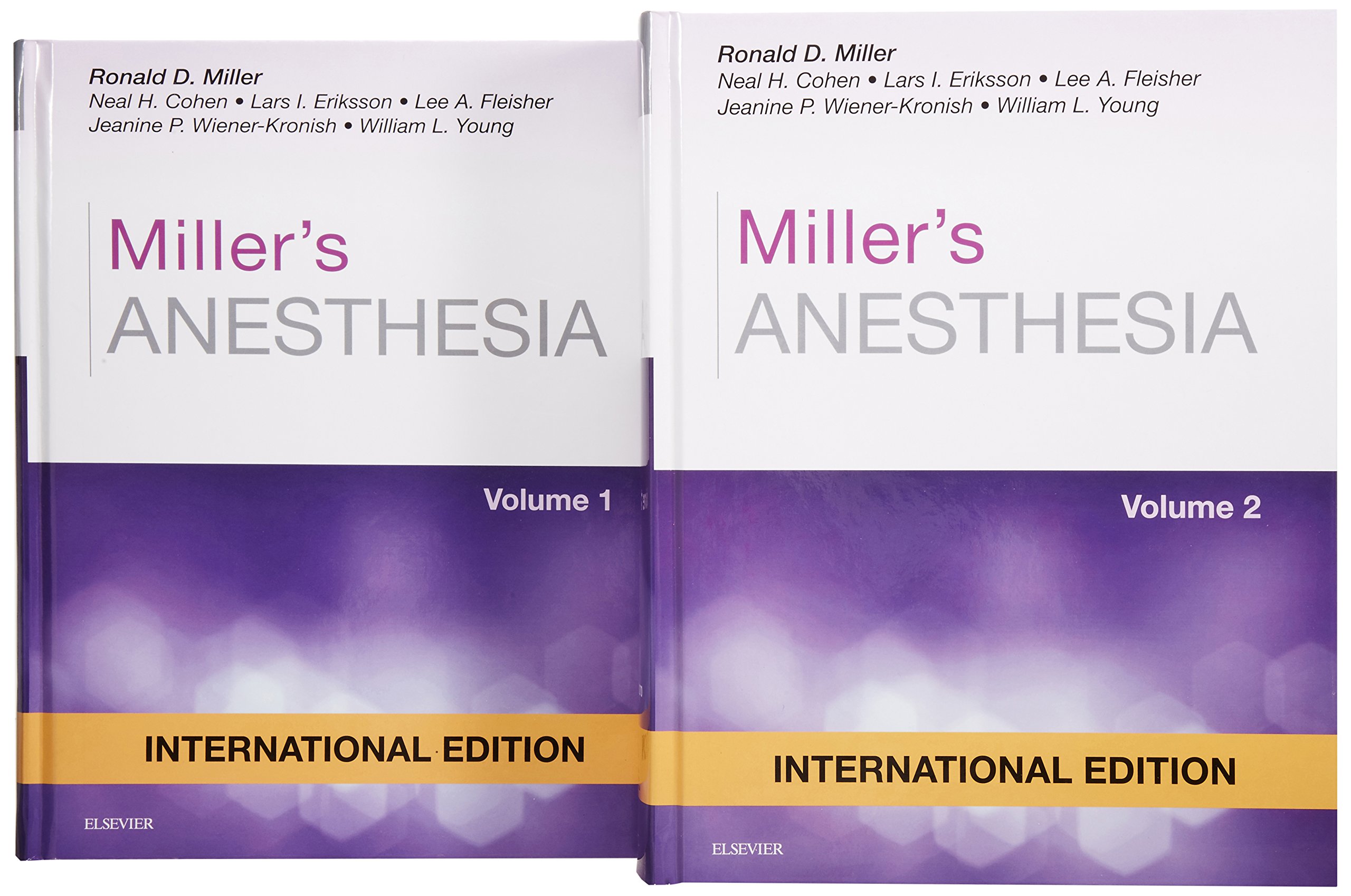 

Miller's Anesthesia International Edition. 2 Volume Set
