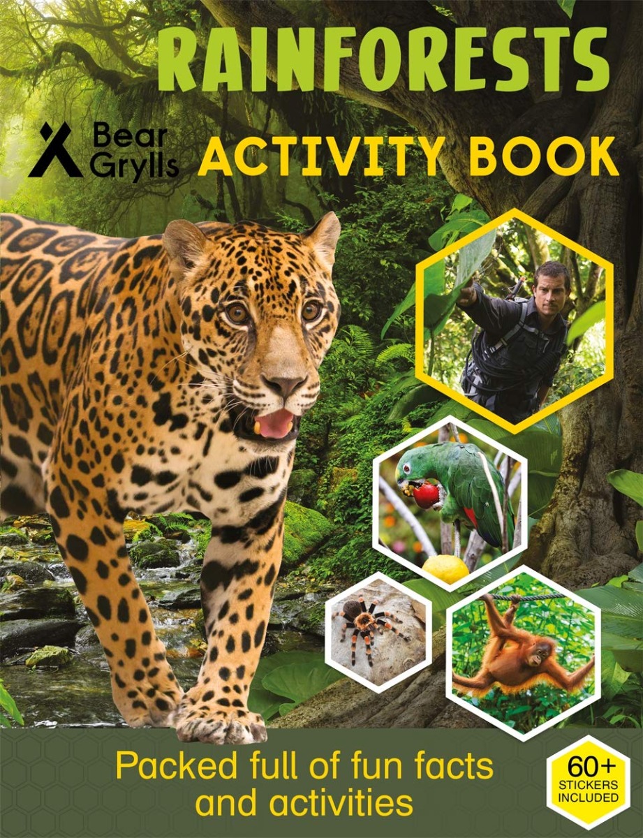 [object Object] «Bear Grylls Sticker Activity. Rainforest», автор Беар Гриллс - фото №1