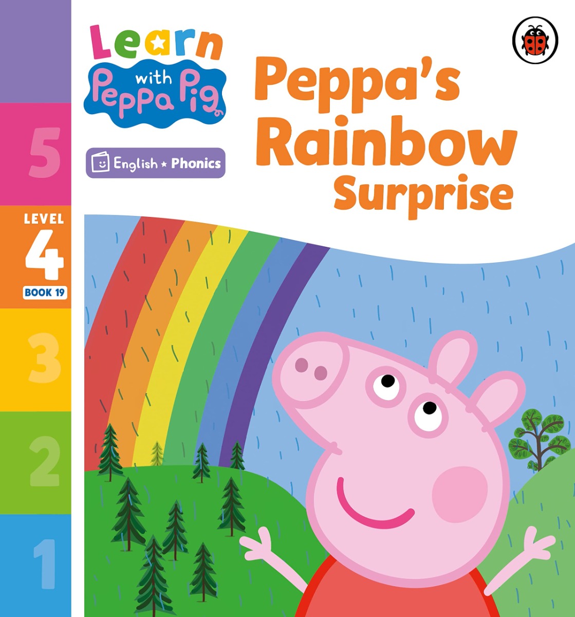 

Learn with Peppa Phonics Level 4 Book 19. Peppa’s Rainbow Surprise