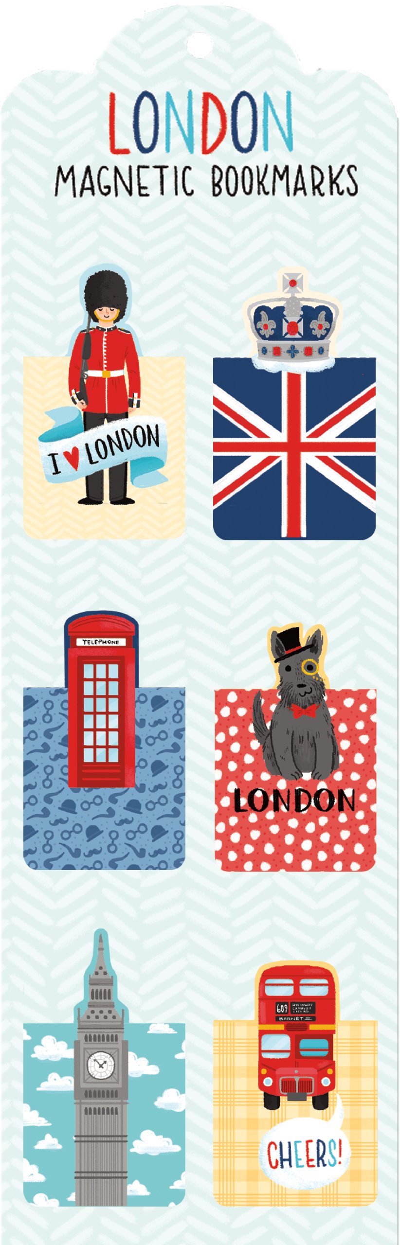 

London Magnetic Bookmarks