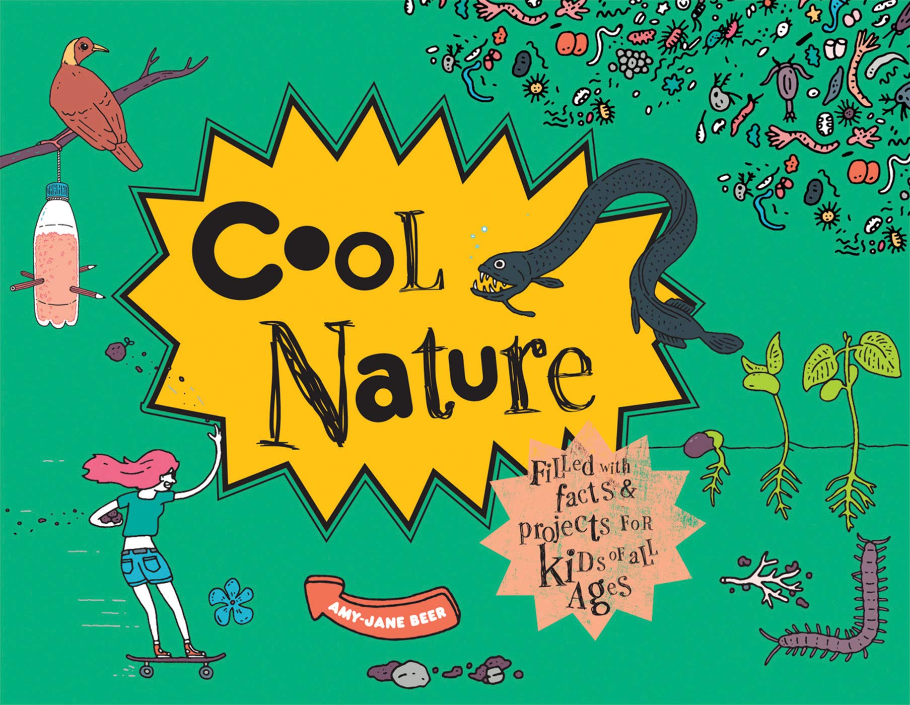 [object Object] «Cool Nature. 50 Fantastic Facts for Kids of All Ages», автор Эми-Джейн Бир - фото №1