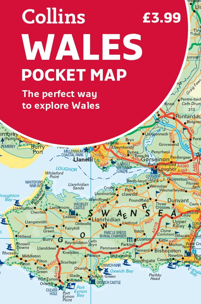 

Wales Pocket Map. The Perfect Way to Explore Wales